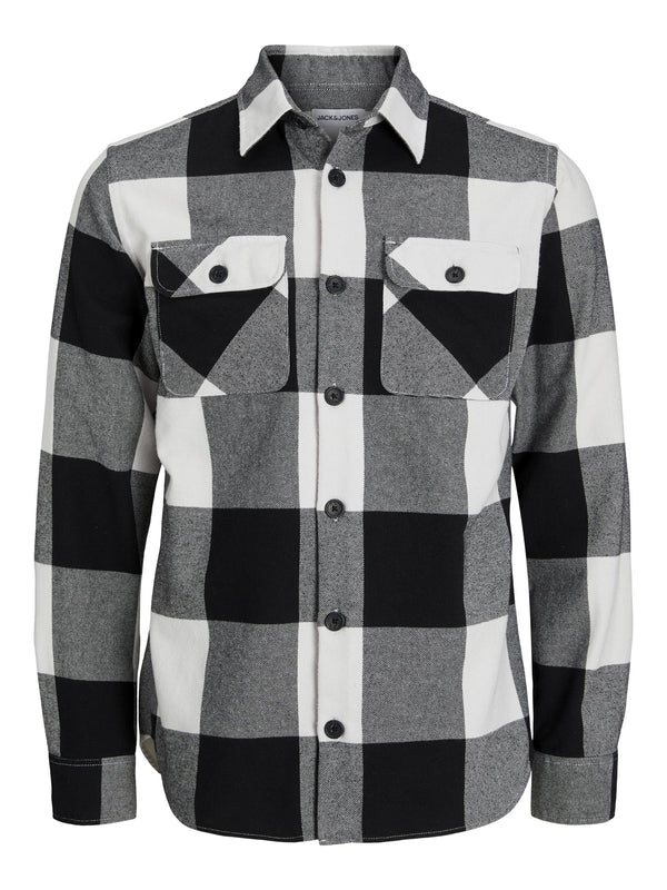 Jack&Jones Kareli Uzun Kol Erkek Gömleği - Günlük Casual
