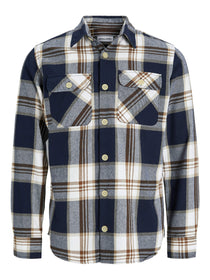 Jack&Jones Kareli Uzun Kol Erkek Gömleği - Günlük Casual