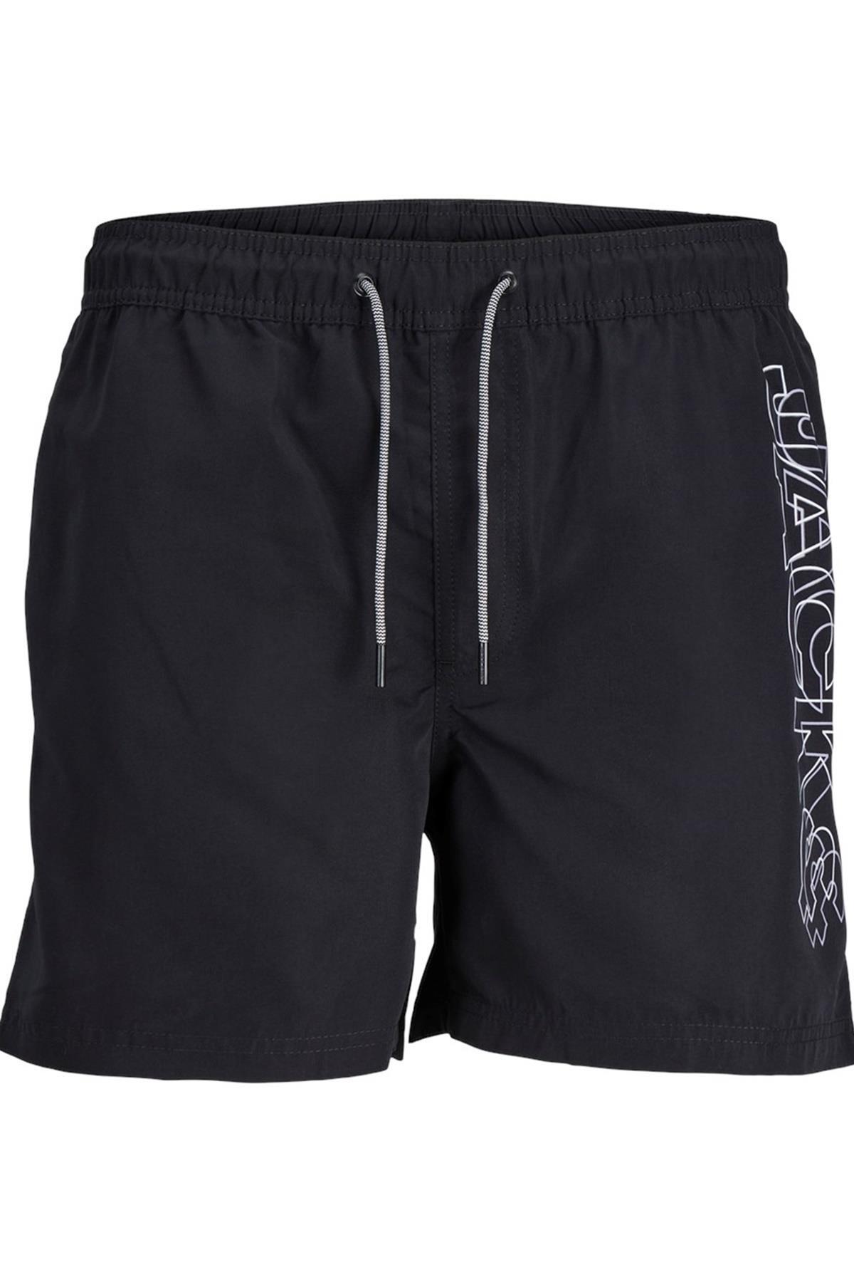 Jack&Jones Erkek Minimalist Plaj Şortu - Yazlık, Rahat, Şık