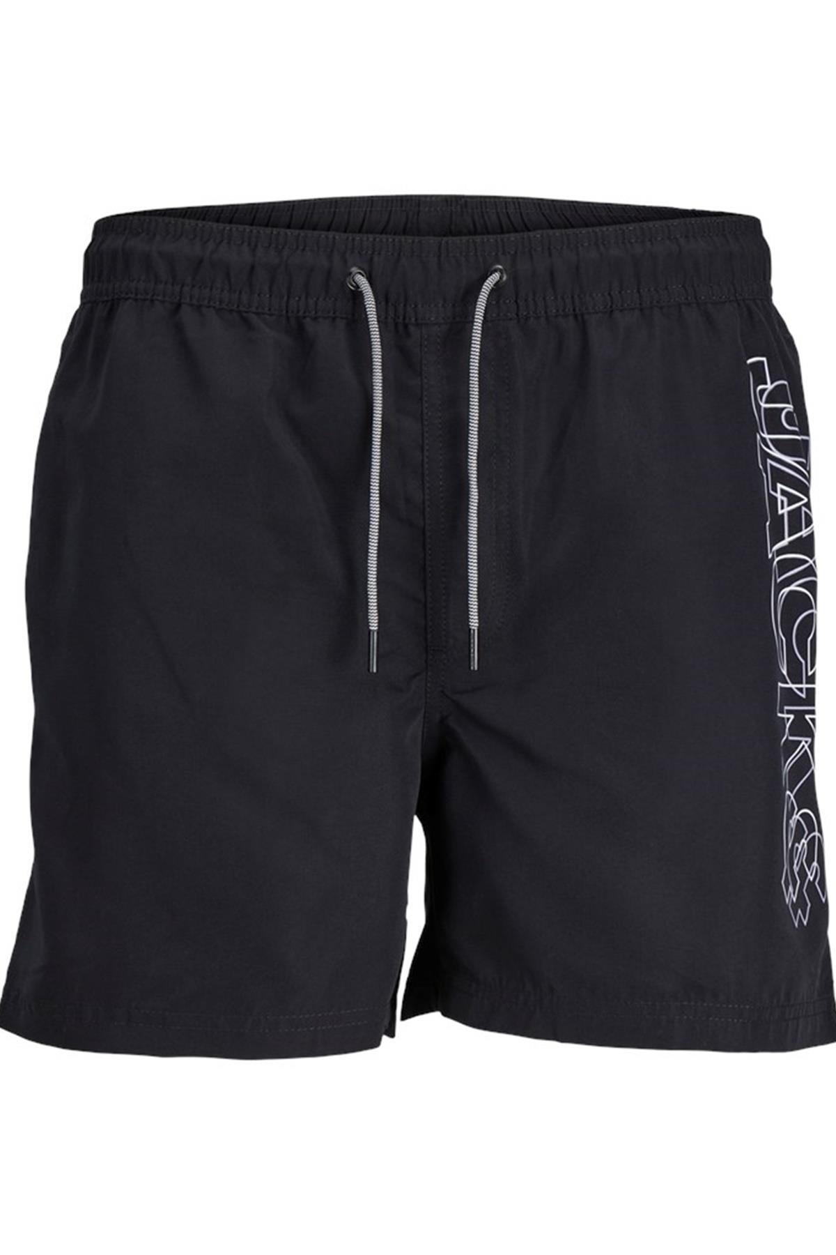 Jack&Jones Erkek Minimalist Plaj Şortu - Yazlık, Rahat, Şık Main image