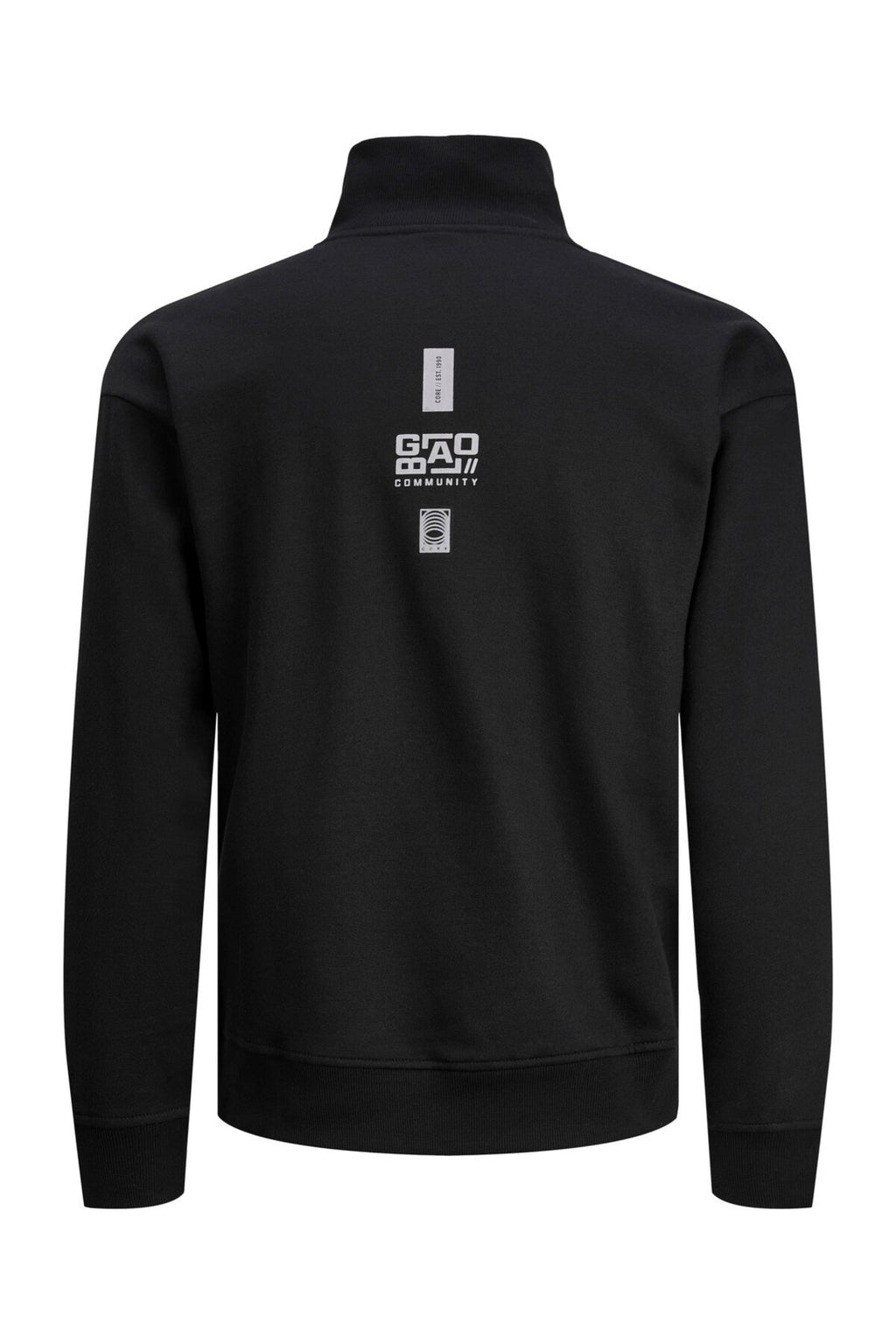 Jack&Jones Erkek Minimalist Yarım Fermuarlı Uzun Kol Sweatshirt