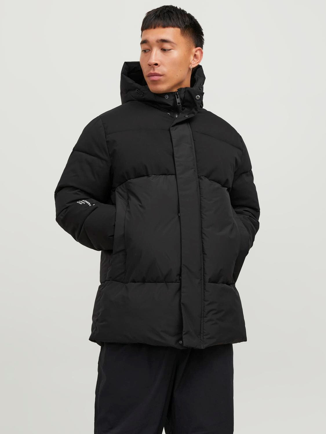 Jack&Jones Oversize Kapüşonlu Şişme Mont - Günlük Kullanım
