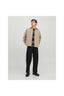 Jack&Jones Erkek Oversize Kadife Gömlek - Uzun Kol - Minimalist