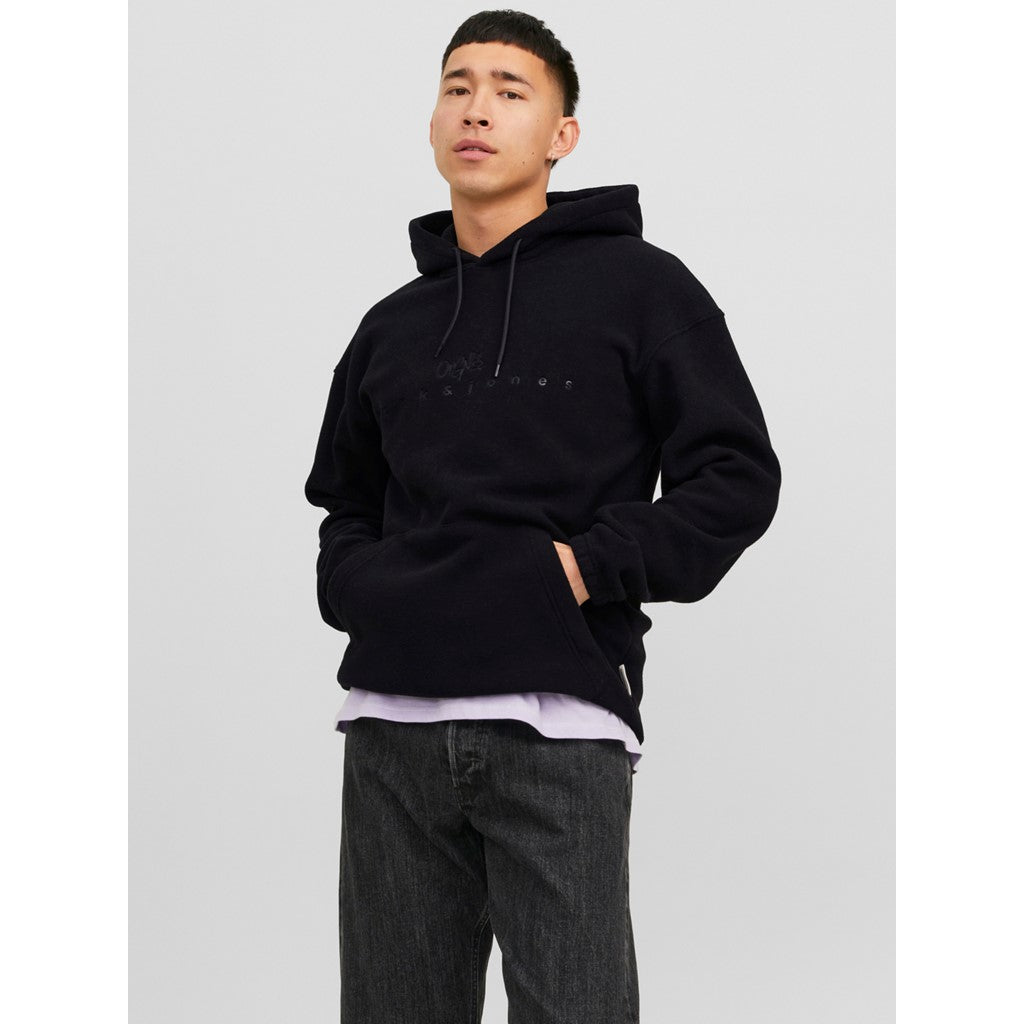 Jack&Jones Erkek Oversize Kapüşonlu Sweatshirt - Rahat ve Şık Main image