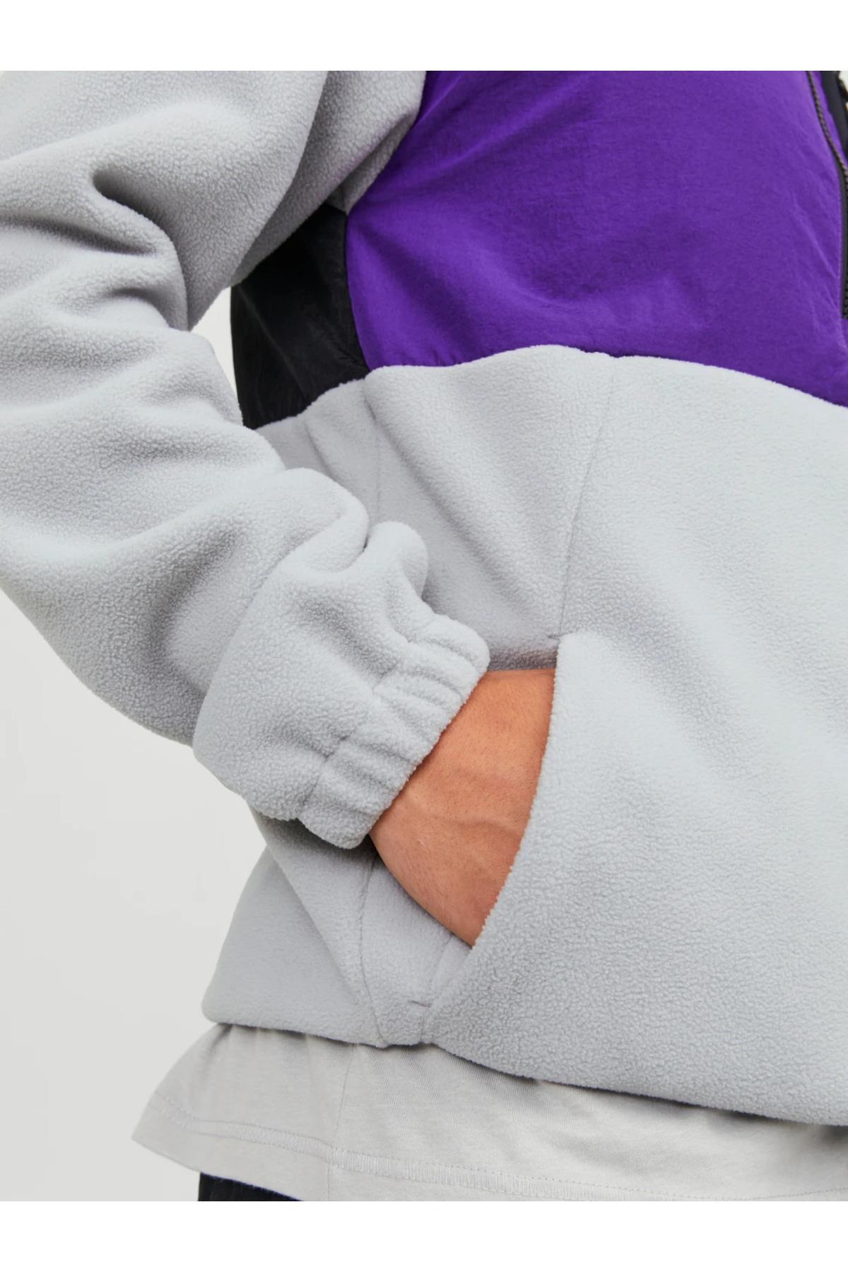 Jack&Jones Erkek Oversize Polar Ceket - Minimalist & Şık Secondary image