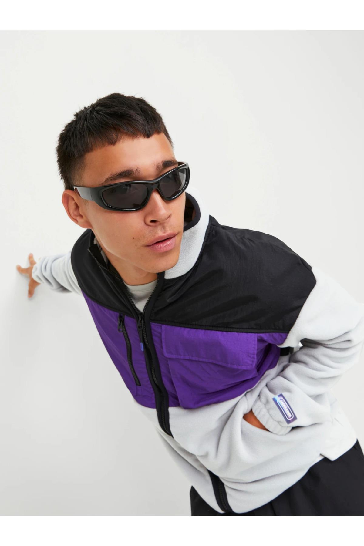 Jack&Jones Erkek Oversize Polar Ceket - Minimalist & Şık