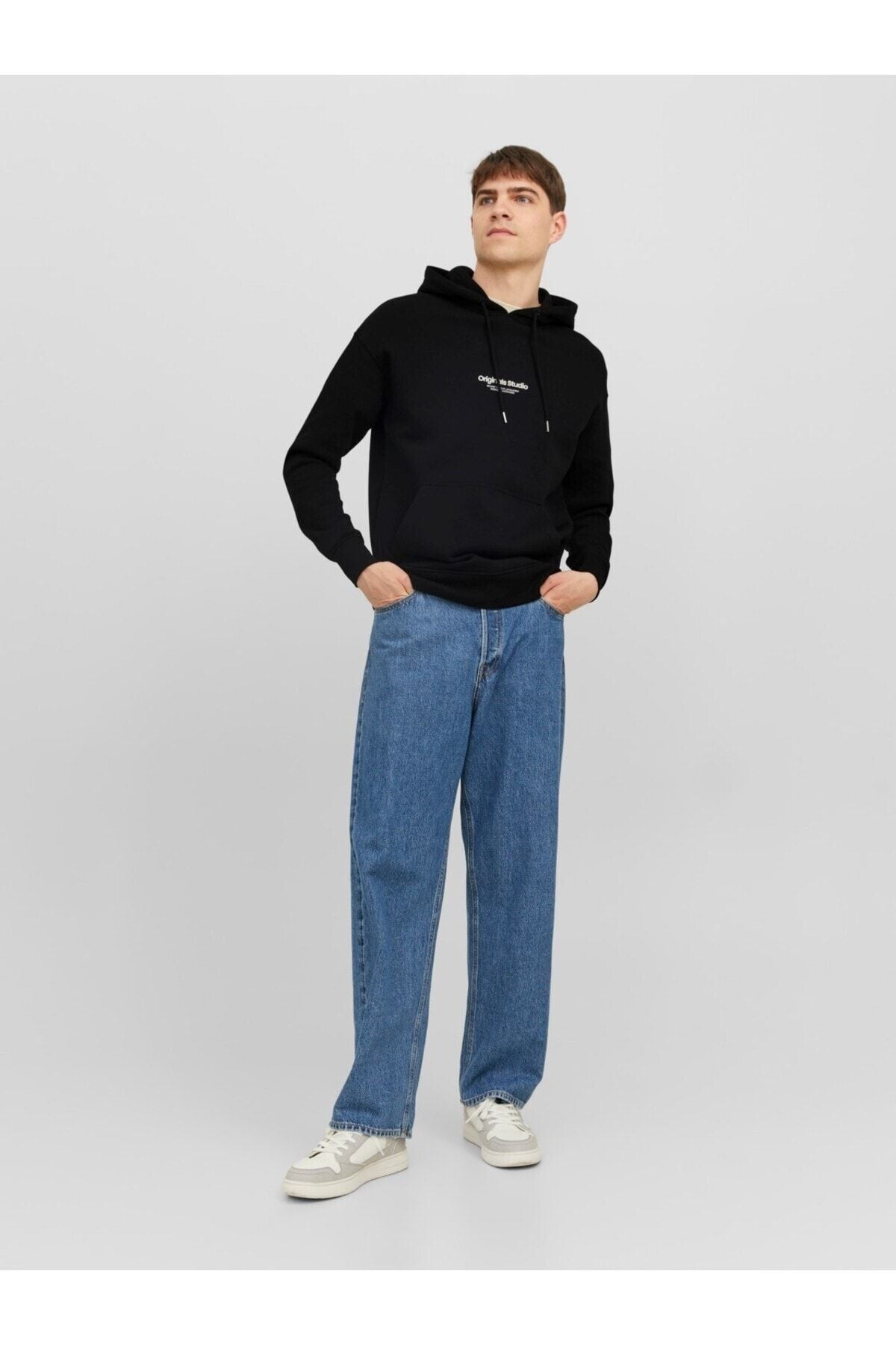 Jack&Jones Oversize Kapüşonlu Sweatshirt - Minimalist & Rahat