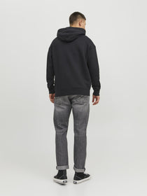 Jack&Jones Erkek Oversize Kapüşonlu Sweatshirt - Rahat ve Şık Günlük Stil