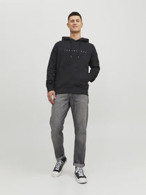 Jack&Jones Erkek Oversize Kapüşonlu Sweatshirt - Rahat ve Şık Günlük Stil