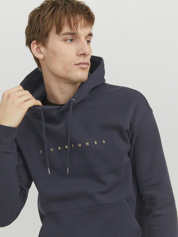 Jack&Jones Erkek Oversize Kapüşonlu Sweatshirt - Rahat ve Şık Günlük Stil