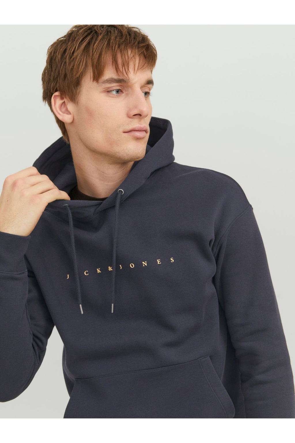 Jack&Jones Erkek Oversize Kapüşonlu Sweatshirt - Rahat ve Şık Günlük Stil