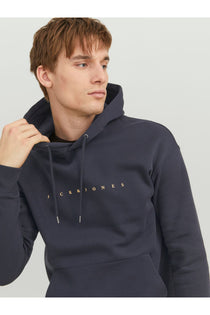 Jack&Jones Erkek Oversize Kapüşonlu Sweatshirt - Rahat ve Şık Günlük Stil