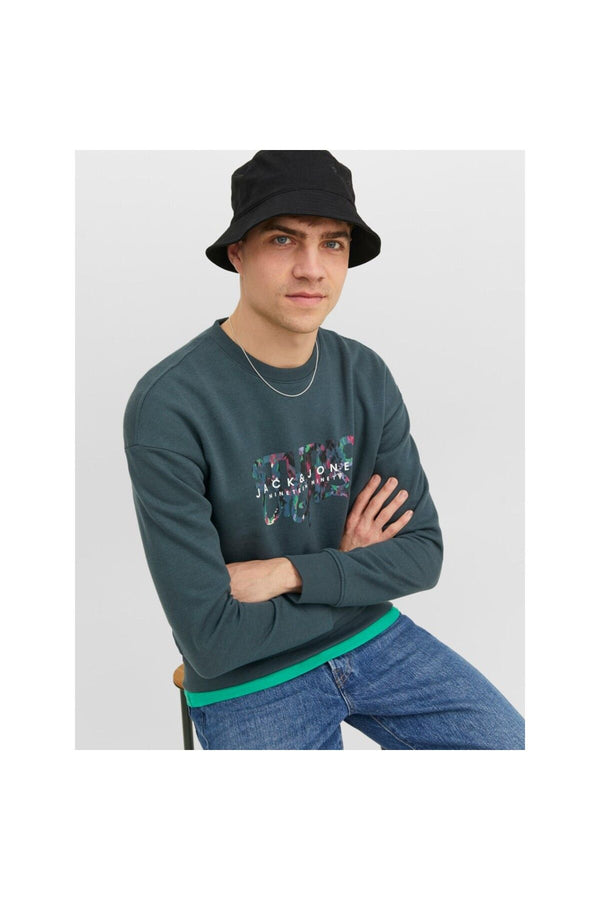 Jack&Jones Oversize Erkek Sweatshirt - Rahat & Şık Günlük Kullanım