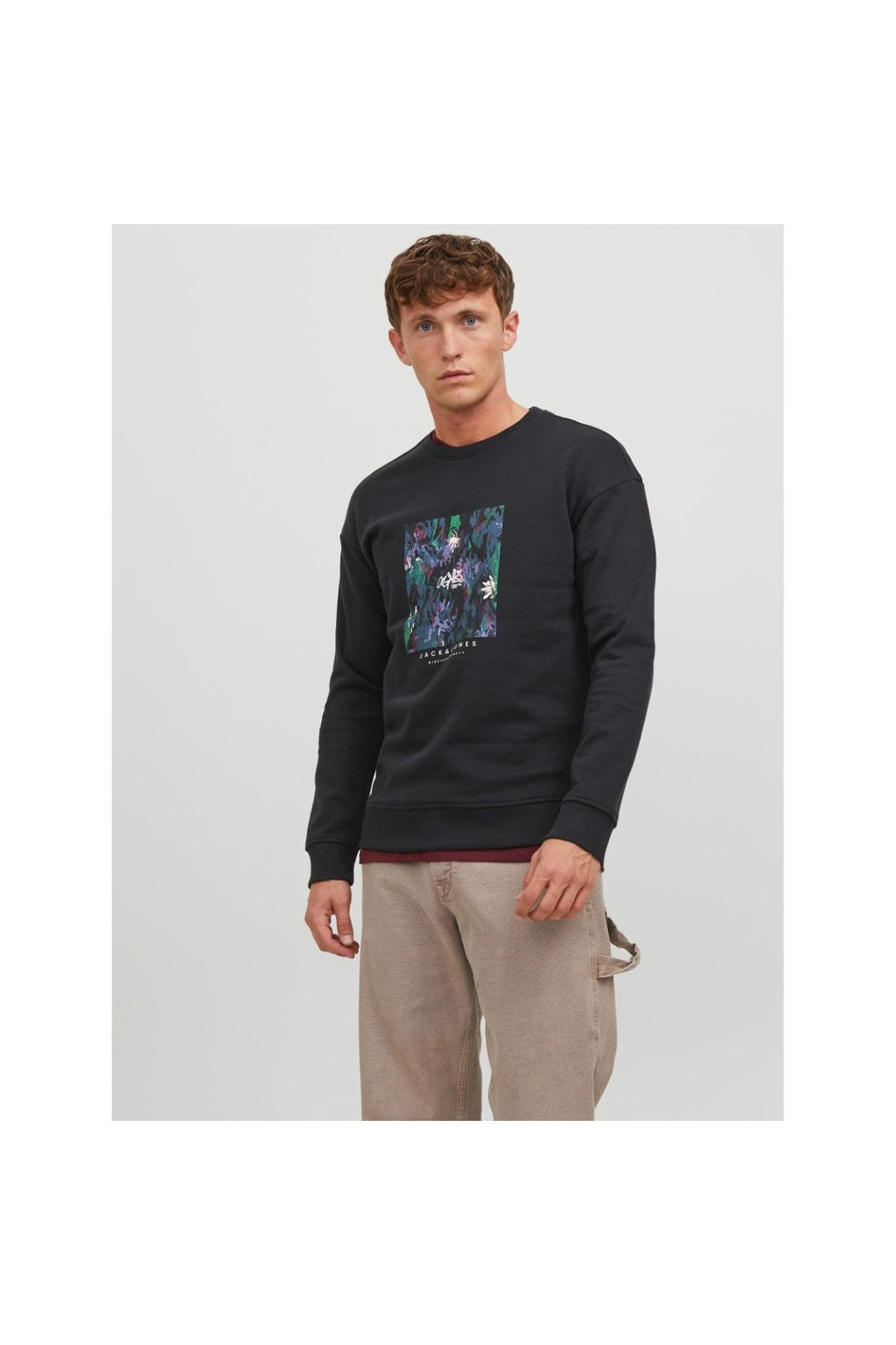 Jack&Jones Oversize Erkek Sweatshirt - Rahat & Şık Günlük Kullanım