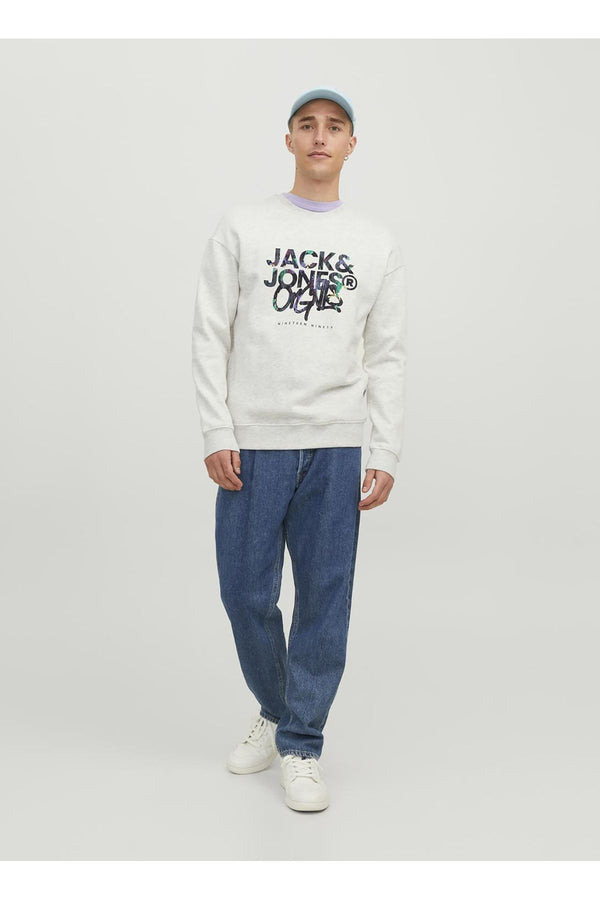Jack&Jones Oversize Erkek Sweatshirt - Rahat & Şık Günlük Kullanım