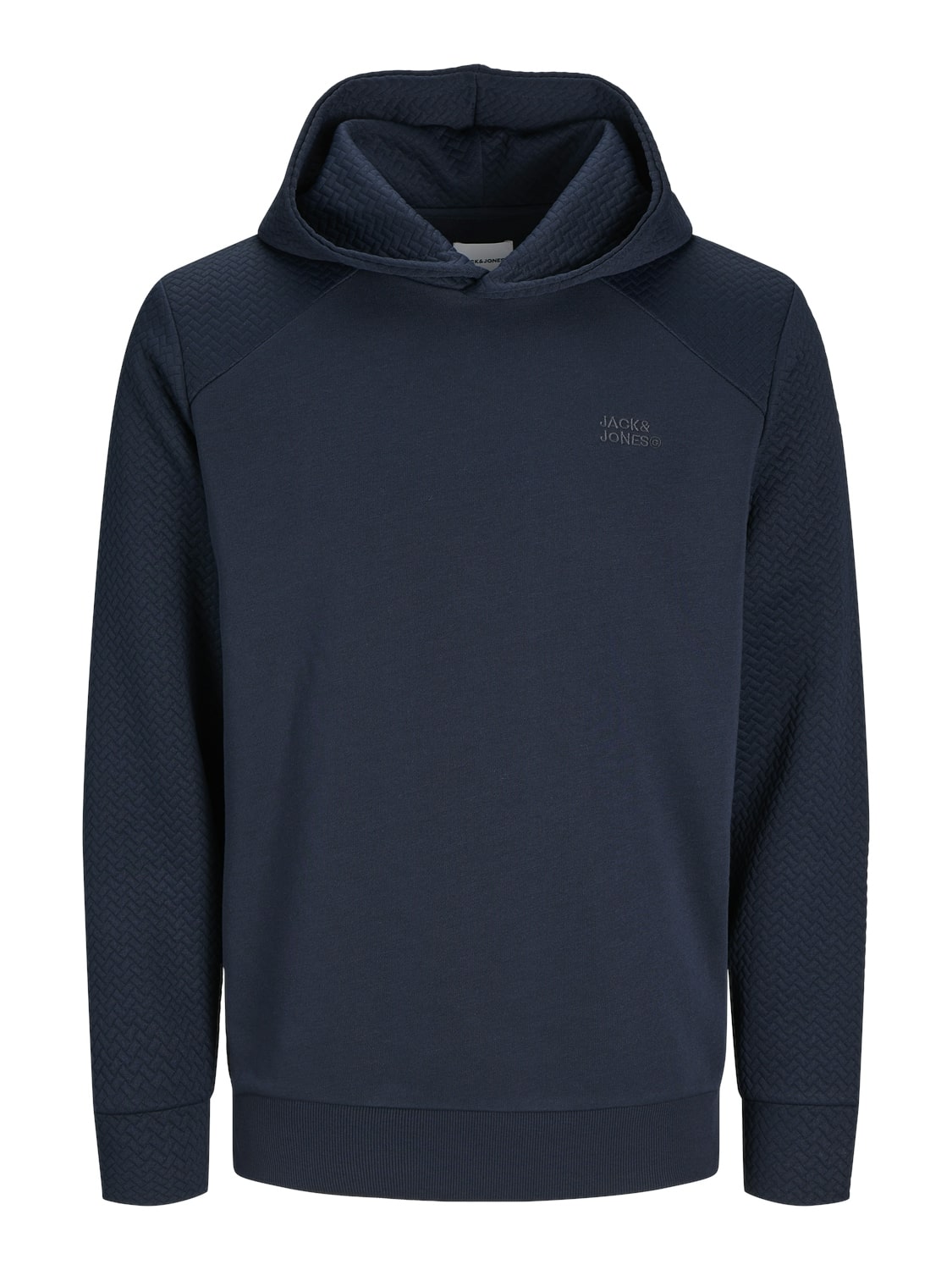 Jack&Jones Oversize Kapüşonlu Minimalist Erkek Sweatshirt - Günlük Kullanım Main image