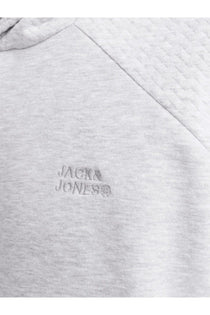 Jack&Jones Oversize Kapüşonlu Minimalist Erkek Sweatshirt - Günlük Kullanım