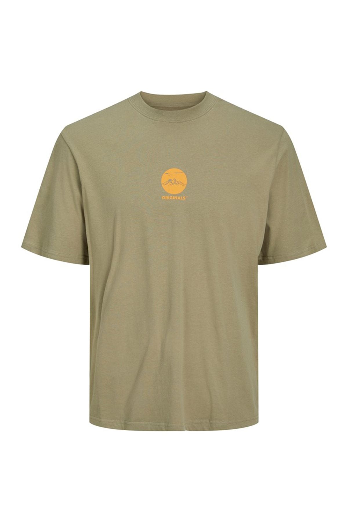 Jack&Jones Oversize Minimalist Erkek T-Shirt - Rahat ve Şık Ana görsel