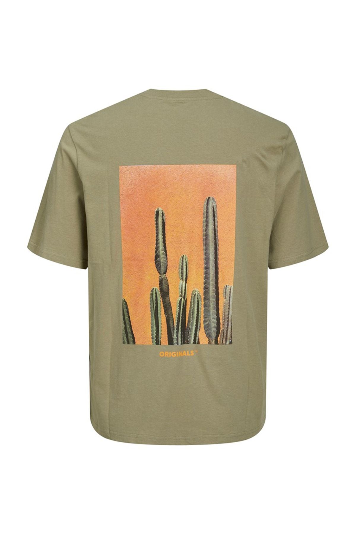 Jack&Jones Oversize Minimalist Erkek T-Shirt - Rahat ve Şık İkincil görsel