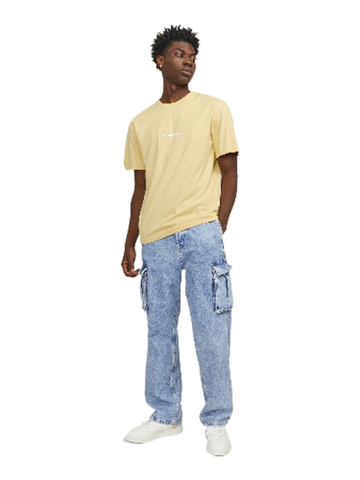 Jack&Jones Oversize Minimalist Erkek T-Shirt - Günlük & Rahat Main image