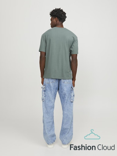 Jack&Jones Oversize Minimalist Erkek T-Shirt - Günlük & Rahat