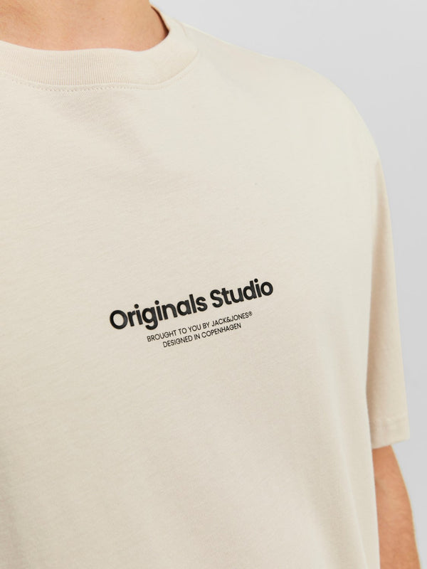 Jack&Jones Oversize Minimalist Erkek T-Shirt - Günlük & Rahat