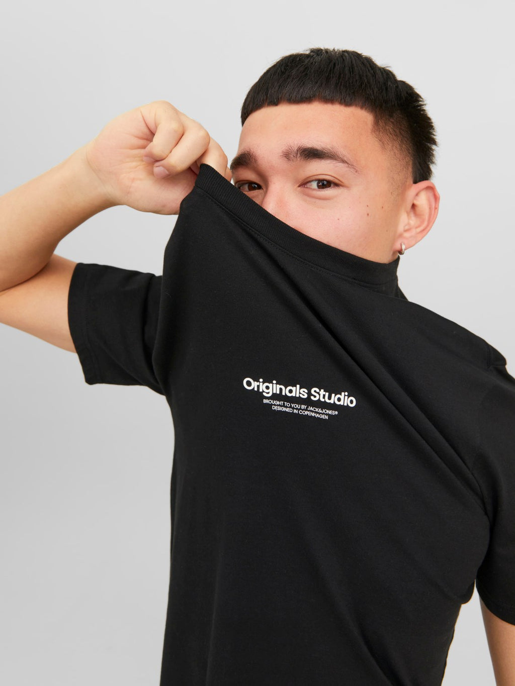 Jack&Jones Oversize Minimalist Erkek T-Shirt - Günlük & Rahat
