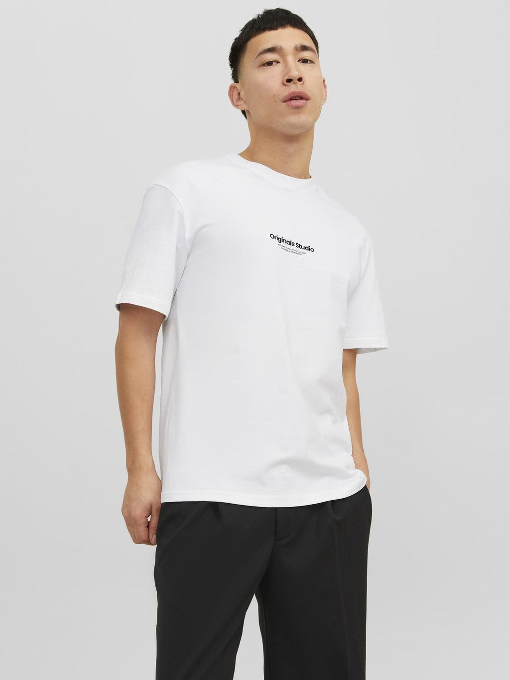 Jack&Jones Oversize Minimalist Erkek T-Shirt - Günlük & Rahat
