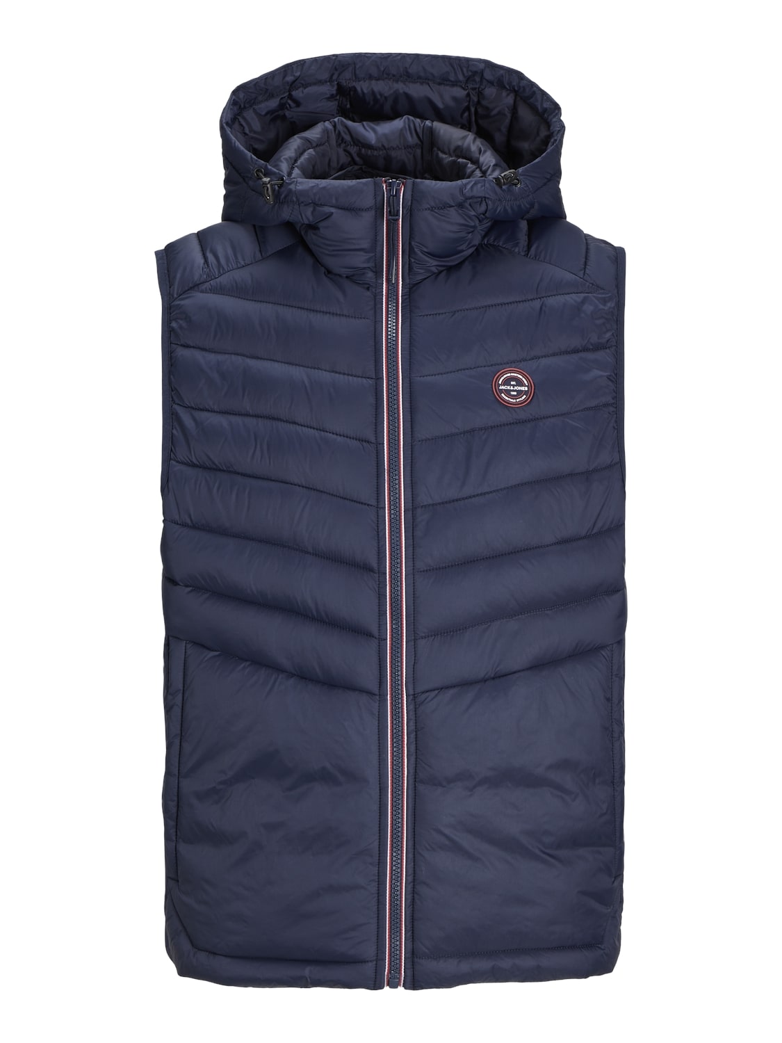 Jack&Jones Kapüşonlu Minimalist Erkek Yelek - Regular Fit
