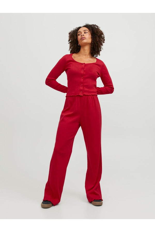 Jack&Jones JJXX Kadın Minimalist Crop Pijama Takımı - Rahat ve Şık
