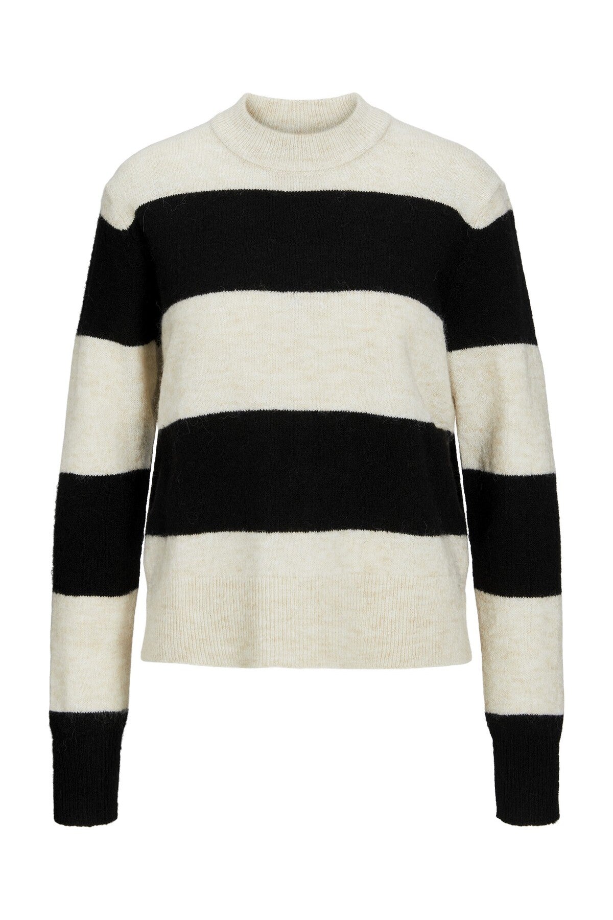 Jack&Jones JJXX Minimalist Çizgili Uzun Kol Crop Kazak - Günlük Şıklık Main image
