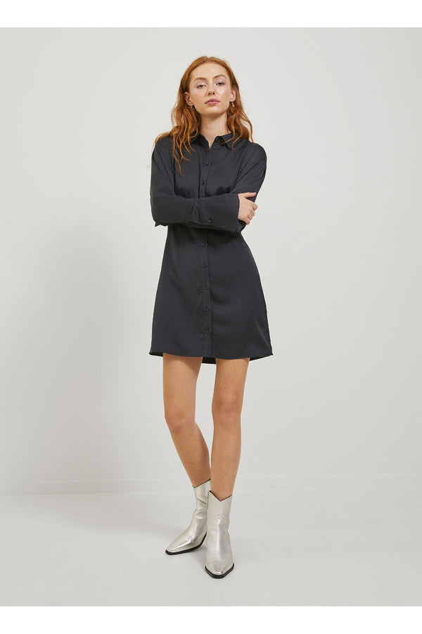 Jack&Jones JJXX Minimalist Saten Mini Elbise - Günlük & Parti
