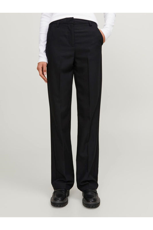 Jack&Jones JJXX Minimalist Yüksek Bel Düz Kadın Pantolon - Günlük & Ofis