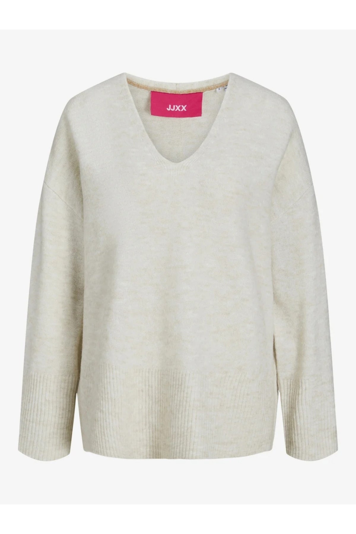 Jack&Jones JJXX Oversize V Yaka Kadın Kazak - Minimalist & Rahat