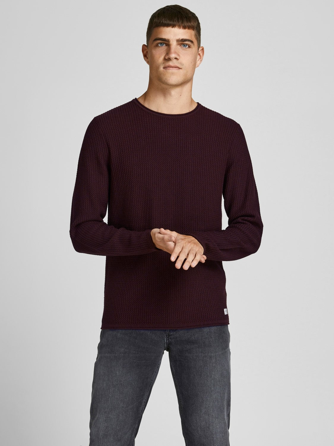 Jack&Jones Minimalist Erkek Kazak - Uzun Kol - Regular Fit Secondary image