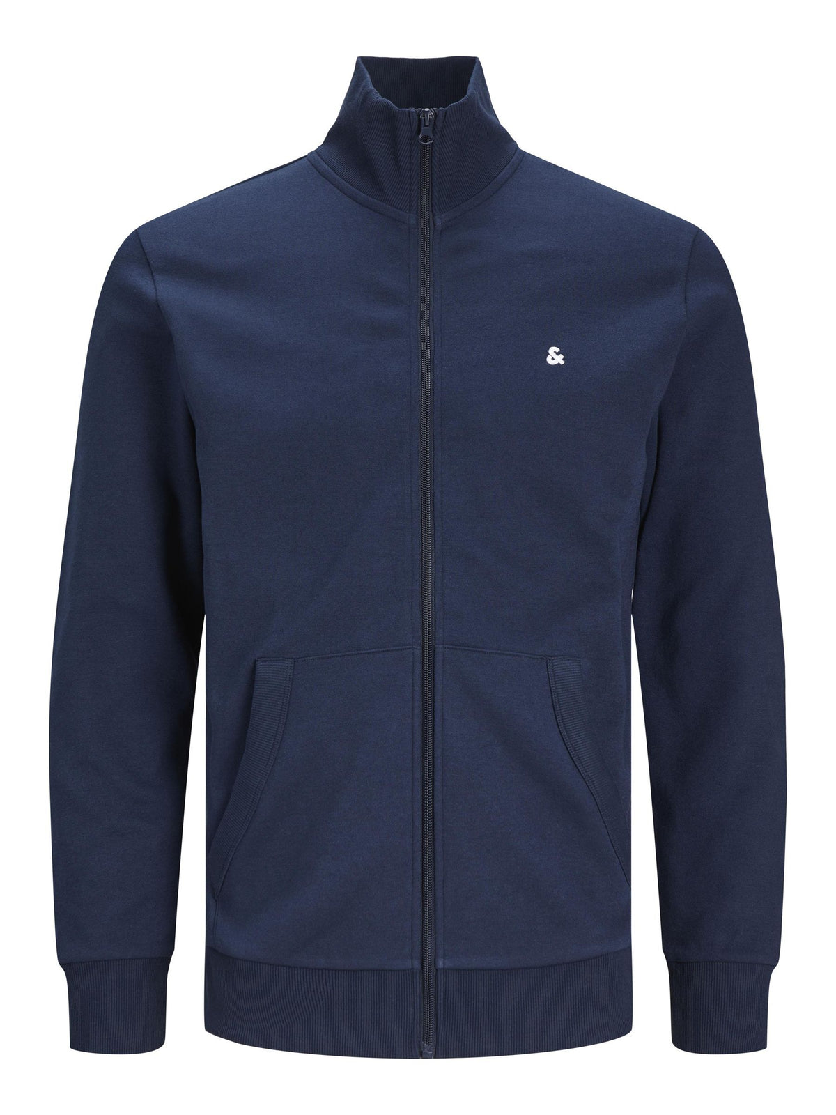 Jack&Jones Minimalist Oversize Fermuarlı Erkek Hırka - Günlük Kombinleriniz İçin Ana görsel