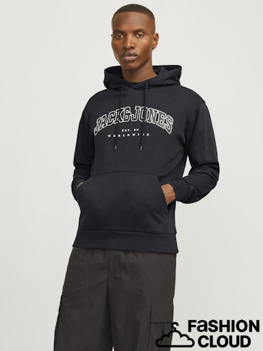 Jack&Jones Oversize Kapüşonlu Erkek Sweatshirt - Rahat ve Şık Main image