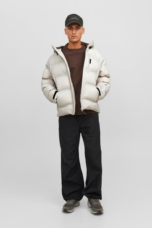 Jack&Jones Oversize Kapüşonlu Kışlık Erkek Mont - Günlük Kullanım