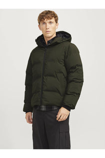 Jack&Jones Oversize Kapüşonlu Şişme Mont - Kışlık Erkek Mont