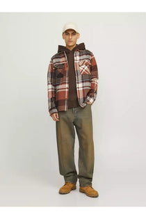 Jack&Jones Oversize Kareli Gömlek - Erkek Günlük Gömlek