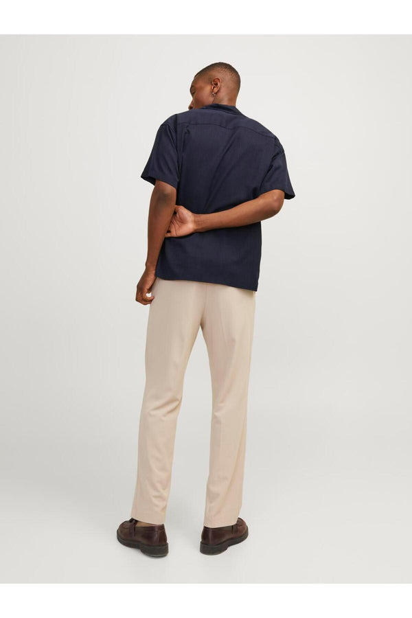 Jack&Jones Oversize Kısa Kol Erkek Gömlek - Minimalist & Rahat