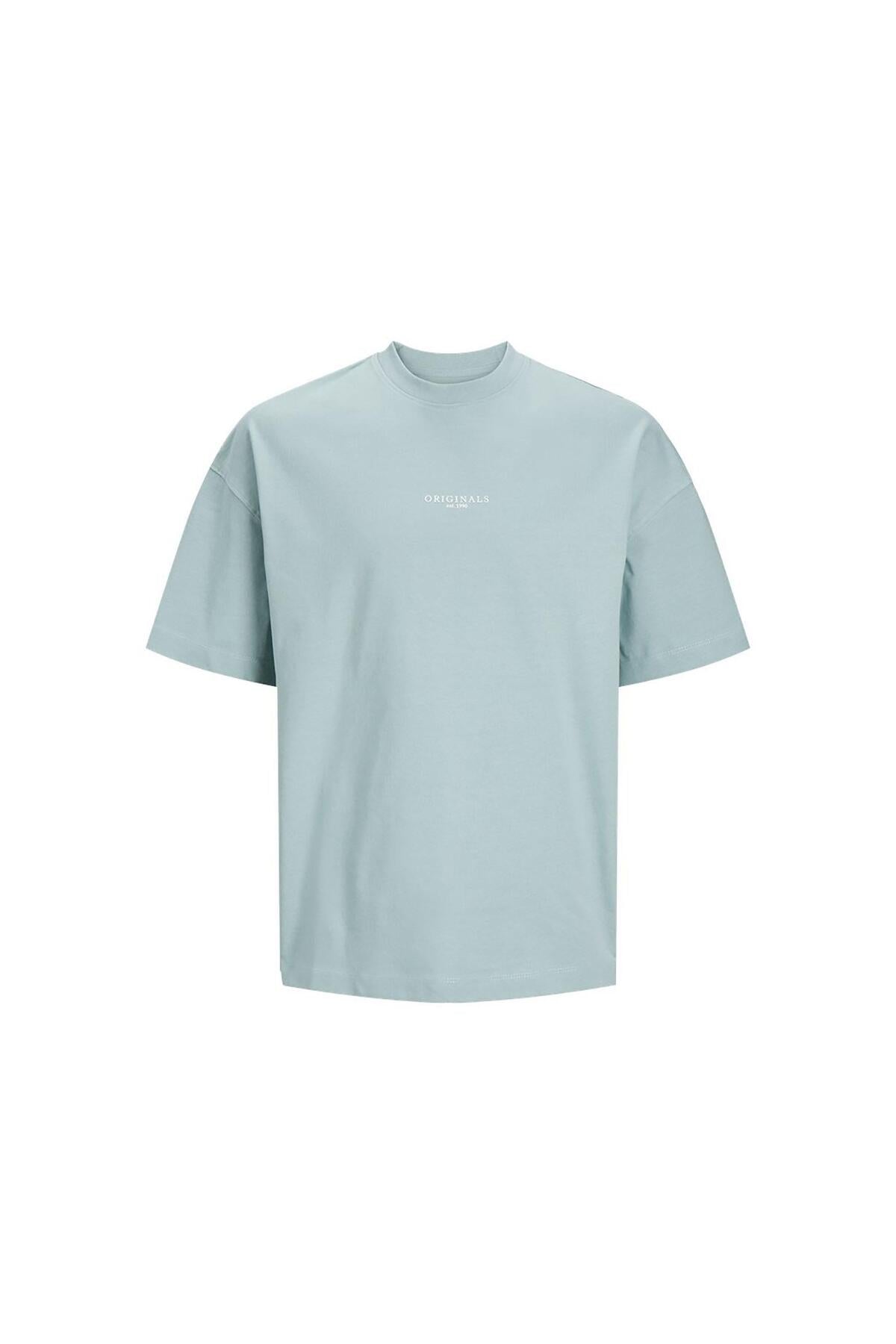 Jack&Jones Oversize Minimalist Erkek T-Shirt - Günlük Kullanım Secondary image