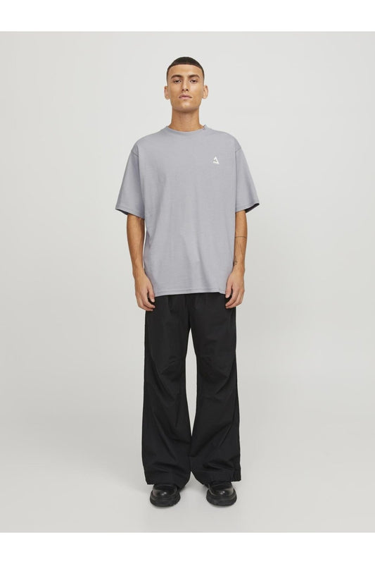 Jack&Jones Oversize Minimalist Erkek T-Shirt - Günlük Kullanım