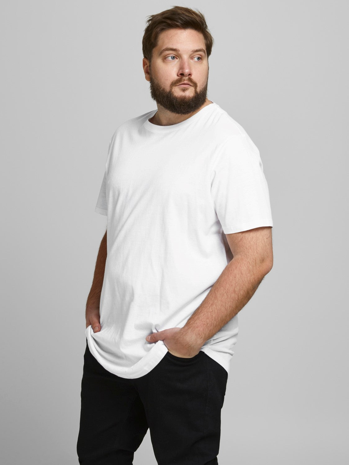 Jack&Jones Oversize Minimalist Erkek T-Shirt - Günlük Kullanım Secondary image