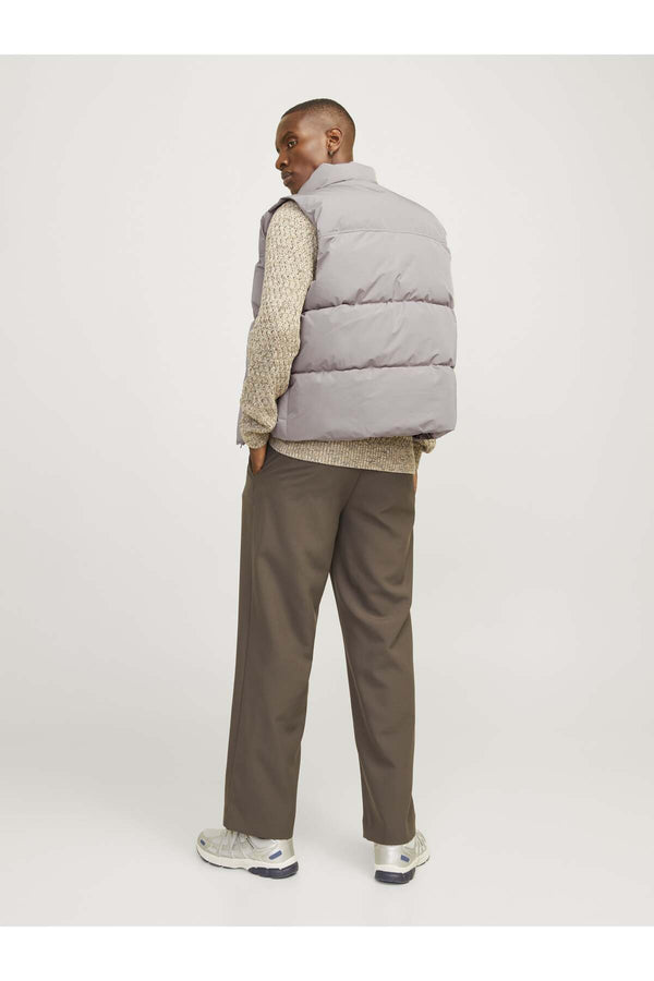 Jack&Jones Oversize Minimalist Erkek Yelek - Günlük Kullanım