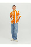 Jack&Jones Oversize Polo Yaka Kısa Kol Erkek Gömlek - Minimalist Stil
