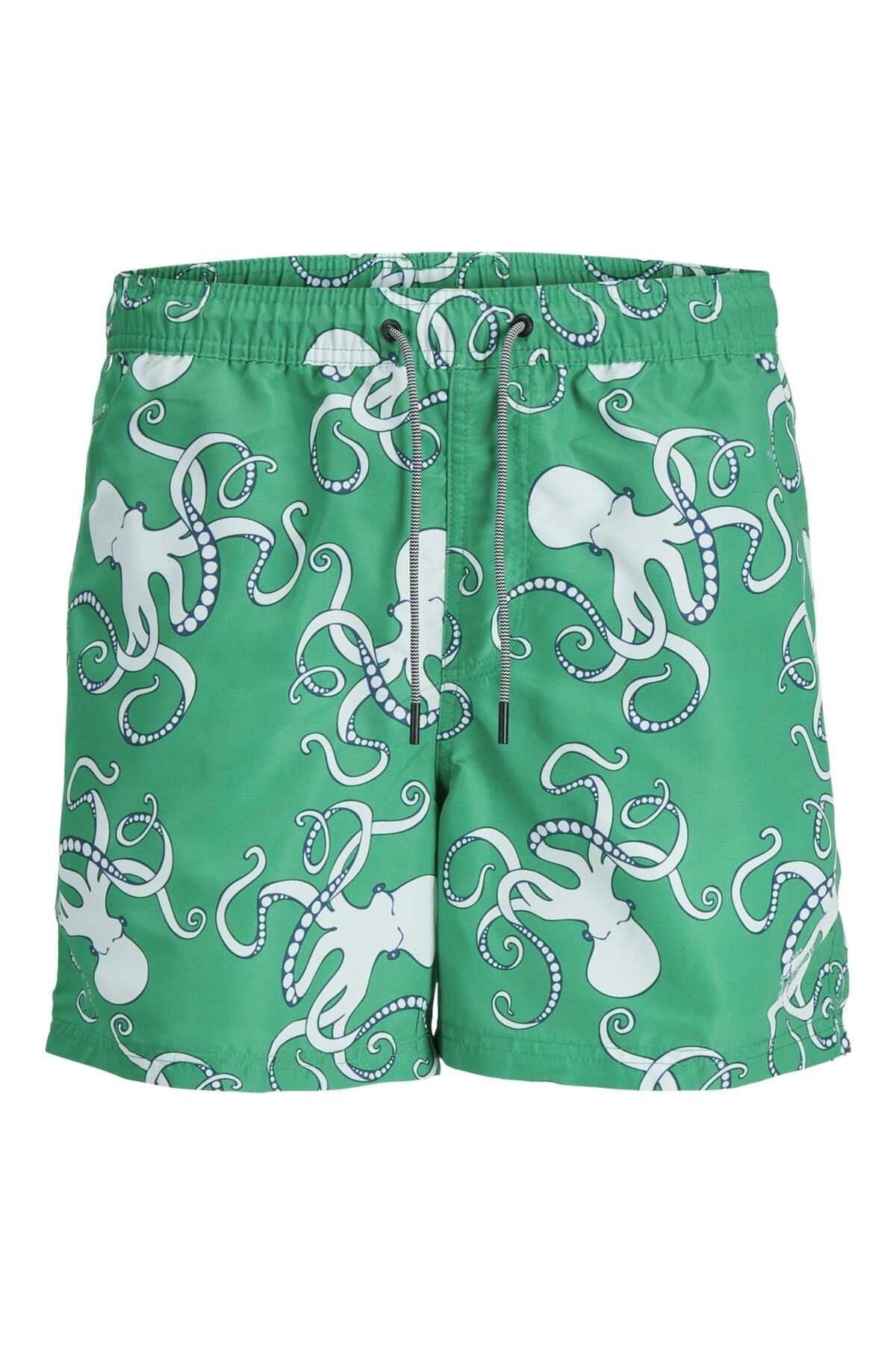 Jack&Jones Plus Erkek Desenli Şort - Yazlık Plaj Şortu - Rahat ve Şık Secondary image