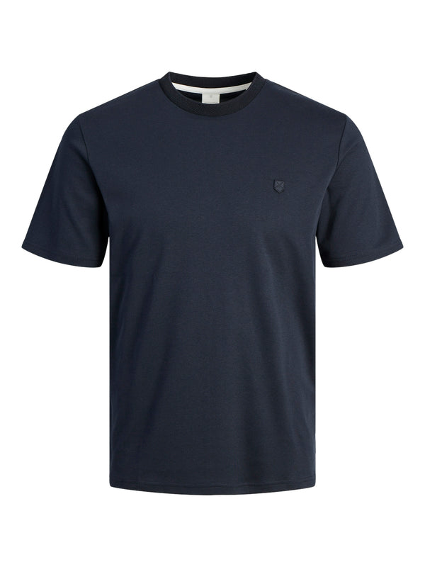 Jack&Jones Plus Oversize Minimalist Erkek T-Shirt - Kısa Kol - Günlük