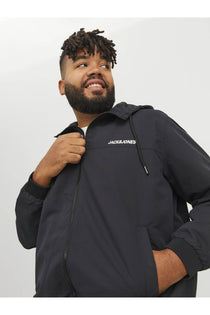 Jack&Jones Plus Oversize Kapüşonlu Erkek Ceket - Minimalist Streetwear Tarzı