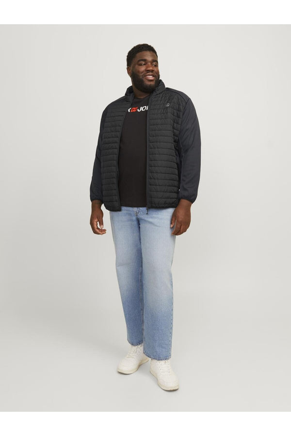 Jack&Jones Plus Oversize Minimalist Erkek Mont - Günlük & Şık